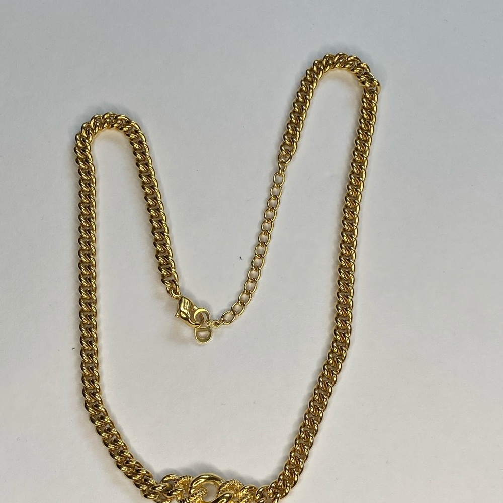 CHRISTIAN DIOR 90’s necklace gold - Picture 5 of 6